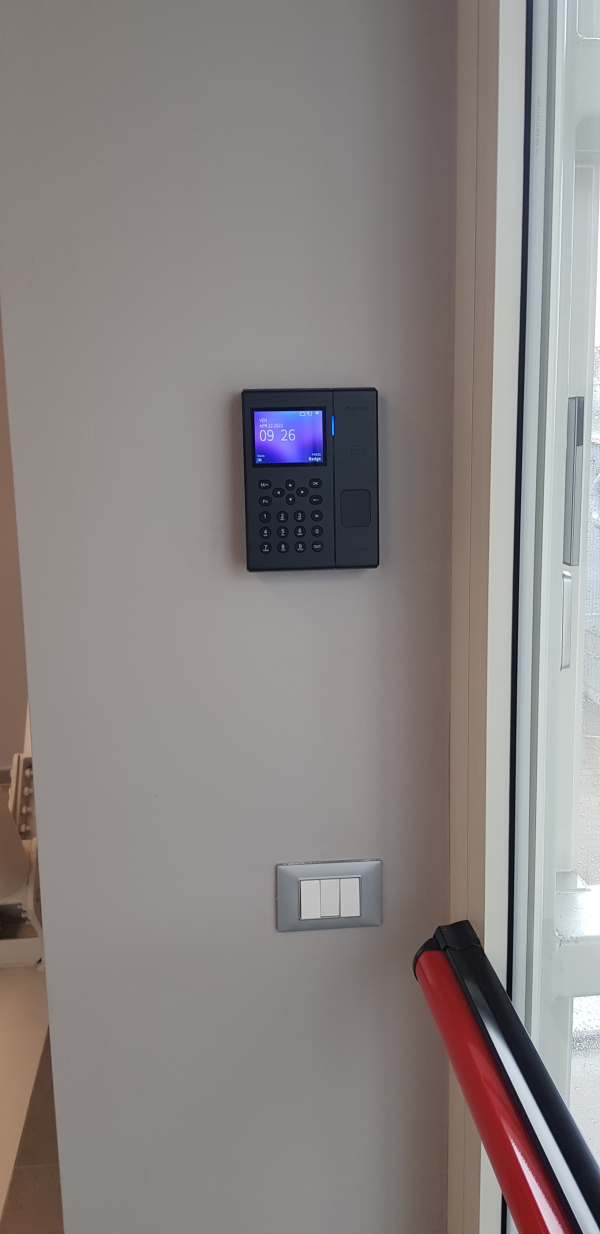 Time and Attendance System, Badge and PIN, C2CPro Rfid Wifi PoE Linux